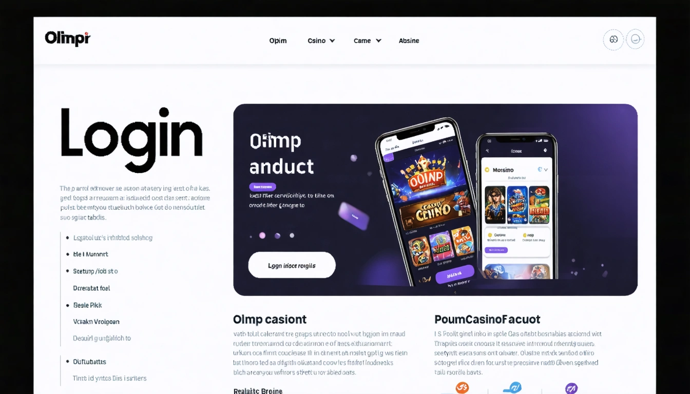login Olimp Casino