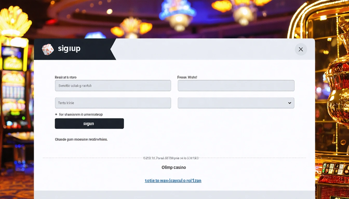 signup Olimp Casino